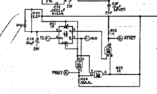 MVP backplane reset circuit